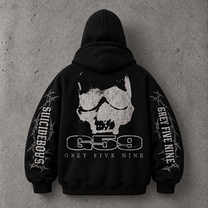$uicideboy$ Masked Zip-up Hoodie