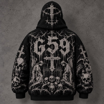 $uicideboy$ Masked Zip-up Hoodie