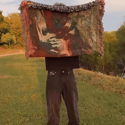 Handmade Woven Christian Blankets